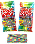 Tangy Zangy Twist Sticks Candy Packs - Sour Wild Fruit: 12-Piece Box