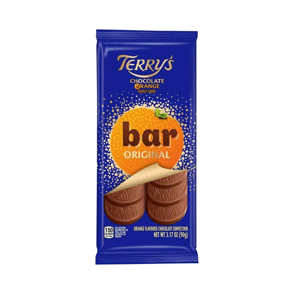 Terry's Milk Chocolate Orange Bars 10Piece Box Candy Warehouse