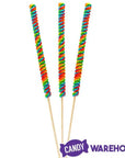 Tesla's Tremendously Tall 3-Ounce Twist Pops - Rainbow Cherry: 12-Piece Box