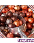 Thompson Autumn Colors Foiled Milk Chocolate Balls: 5LB Bag