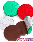 Thompson Foiled Milk Chocolate Christmas Coins: 5LB Bag