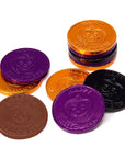 Thompson Foiled Milk Chocolate Halloween Coins: 5LB Bag