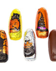 Thompson Foiled Milk Chocolate Halloween Ghosts and Goblins: 5LB Bag