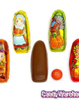 Thompson Foiled Milk Chocolate Thanksgiving Minis: 5LB Bag