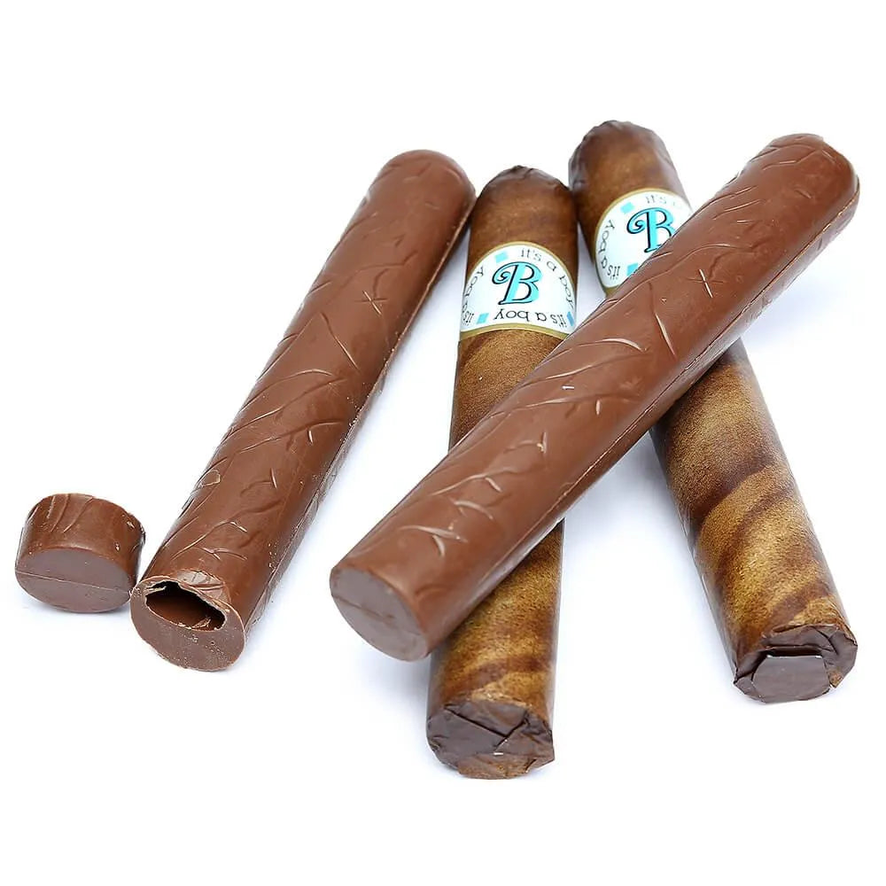chocolate cigars tobacco Thompson Premium Milk Chocolate Cigars