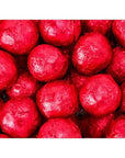 Thompson Red Foiled Milk Chocolate Balls: 5LB Bag