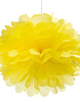 Tissue Paper 8-Inch Pom Pom - Yellow