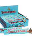 Toblerone Crunchy Salty Almond Chocolate Bars: 20-Piece Box