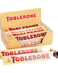 Toblerone Milk Chocolate Bars: 20-Piece Box