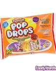 Tootsie Pop Drops Snack Size Packs: 25-Piece Bag