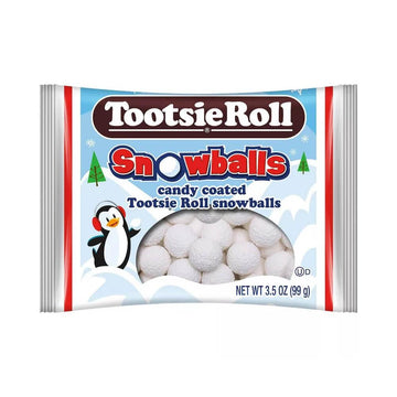 Tootsie Roll Snowballs Candy Packs: 24-Piece Box - Candy Warehouse