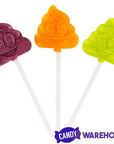 Treat Street Lolli-Poops Halloween Emoji Poop Lollipops: 60-Piece Bag