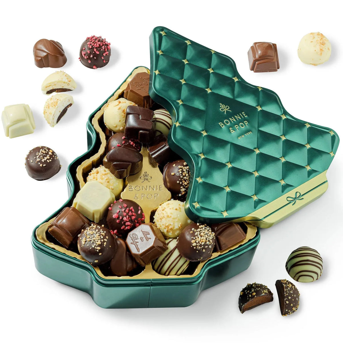 Bonnie and Pop Festive Forest Belgian Truffle Tree – Candy Warehouse