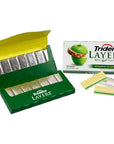 Trident Layers Gum Packs - Green Apple & Pineapple: 8-Piece Box