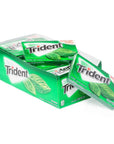 Trident Spearmint Sugar Free Gum: 15-Piece Box