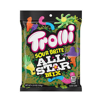 Trolli Sour Brite All Star Mix Gummy Candy: 3LB Box - Candy Warehouse