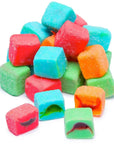 Trolli Sour Brite Blasts Gummy Juicy Exploding Candy Cubes: 3LB Box