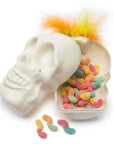 Trolli Sour Brite Crawlers Gummy Worms in Halloween Skull