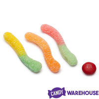 Trolli Sour Brite Crawlers Gummy Worms - Tropical: 9-Ounce Bag - Candy Warehouse