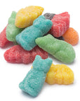 Trolli Sour Brite Gummy Bats, Cats, and Rats: 3LB Box