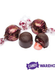 Turin Brandy Liquor Filled Dark Chocolate Cherries: 20-Piece Tube