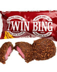 Twin Bing Cherry Candy Bars: 36-Piece Box