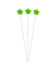 Twinkle Candy Star Lollipops - Green: 120-Piece Bag