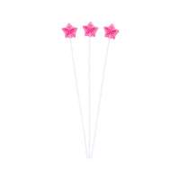 Twinkle Candy Star Lollipops - Pink: 120-Piece Bag - Candy Warehouse