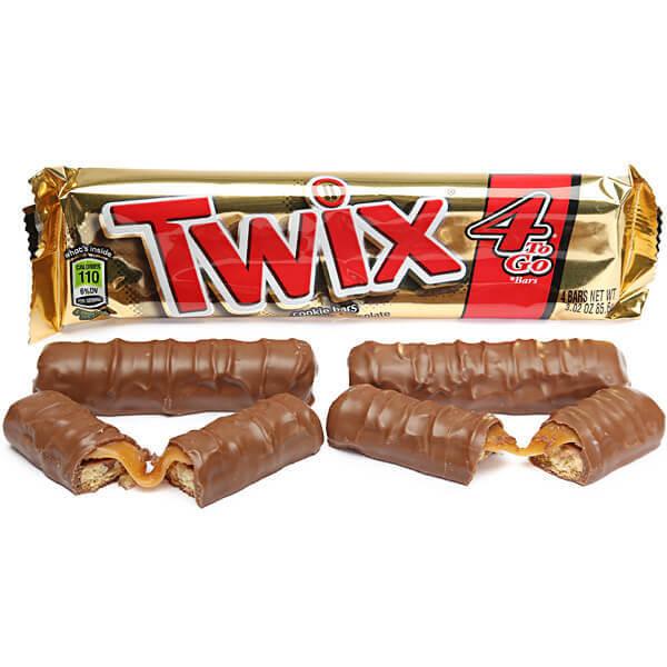 Twix King Size Candy Bars: 24-Piece Box