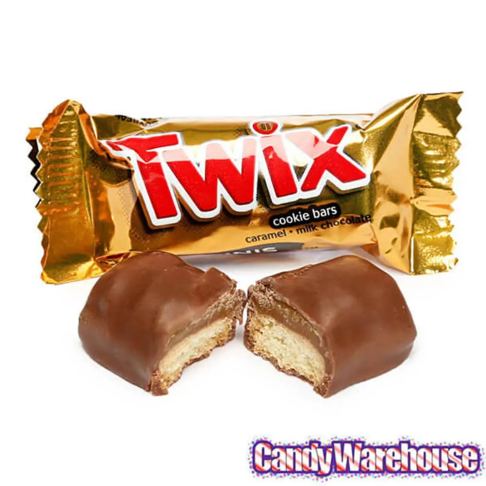 Twix Minis Candy: 22LB Case – Candy Warehouse