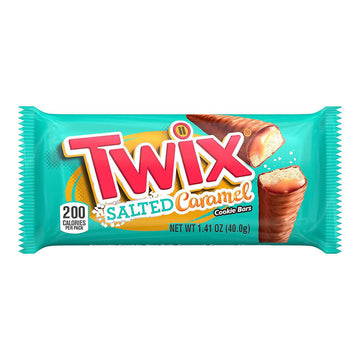 Twix Salted Caramel Candy Bars: 20-Piece Box