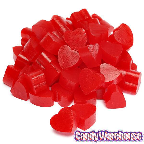 Twizzlers Heart Shaped Strawberry Nibs Candy: 2LB Bag - Candy Warehouse