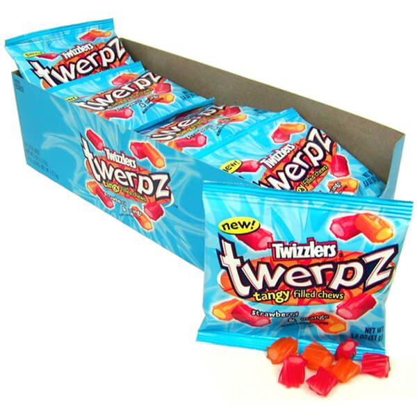 Twizzlers Licorice Twerpz 1.8-Ounce Packs: 24-Piece Box - Candy Warehouse