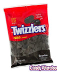 Twizzlers Nibs Licorice Bits - Black: 4.5LB Case