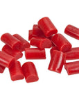 Twizzlers Nibs Licorice Bits - Red: 5LB Case
