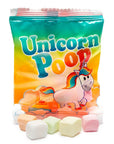 Unicorn Poop Candy Marshmallow Packs: 55-Piece Bag