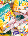 Unicorn Poop Candy Marshmallow Packs: 55-Piece Bag