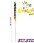 Unicorn Pops 2.5-Ounce Twist Suckers - Rainbow: 12-Piece Case