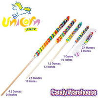 Unicorn Pops 2.5-Ounce Twist Suckers - Rainbow: 36-Piece Case - Candy Warehouse