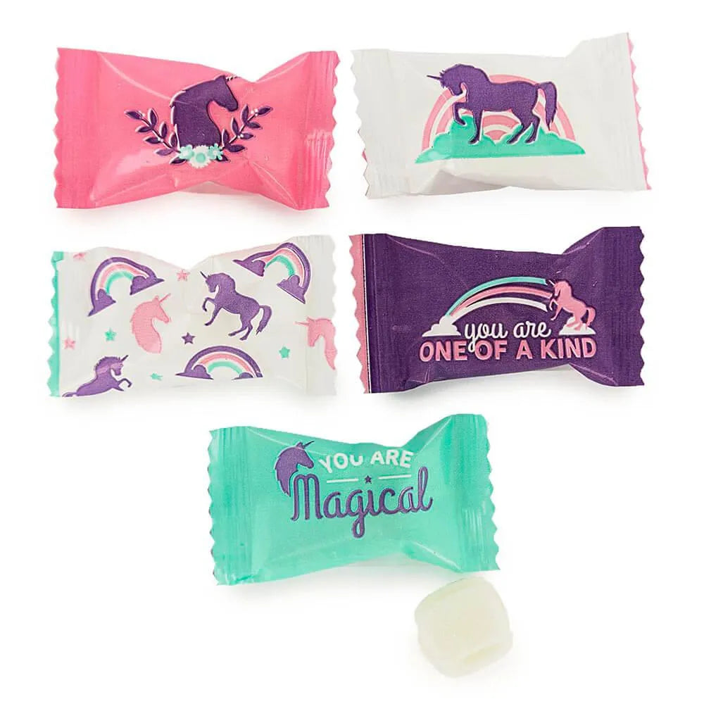 Unicorn Wrapped Buttermint Creams: 300-Piece Case, image size:1000x1000
