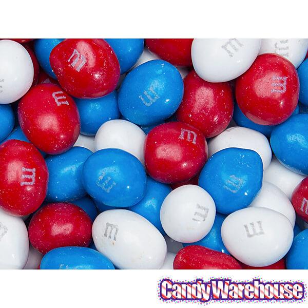 M & M - M & M Chocolate Candies, Peanut, Red, White & Blue, Party Size (42  oz), Shop