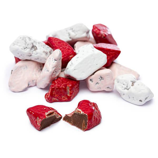 Valentine Chocolate Rocks: 1LB Bag - Candy Warehouse