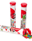 Valentine M&M's Minis Candy Mega Tubes: 24-Piece Box