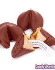 Valentine Milk Chocolate Covered Fortune Cookies: 6-Piece Take-Out Box