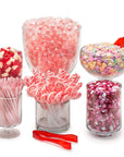 Valentine's Candy Bar Table Assortment
