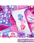Valentine's Wrapped Buttermint Creams: 1000-Piece Case