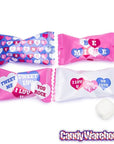 Valentine's Wrapped Buttermint Creams: 1000-Piece Case