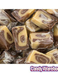 Vanilla & Chocolate Caramel Swirl Cubes: 2KG Bag