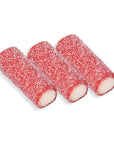 Vidal Sour Strawberry Filled Licorice Bites: 1KG Bag