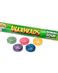 WarHeads Extreme Sour Candy Rolls: 15-Piece box